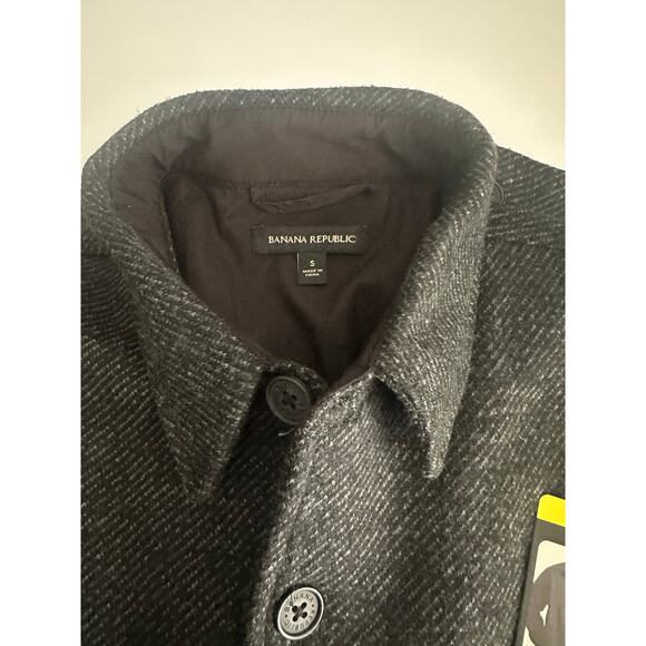 Banana Republic Men's Shirt Jacket NWT Size Small - Midweight - Classic - Picture 5 of 7